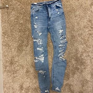American Eagle Super High Rise Jegging